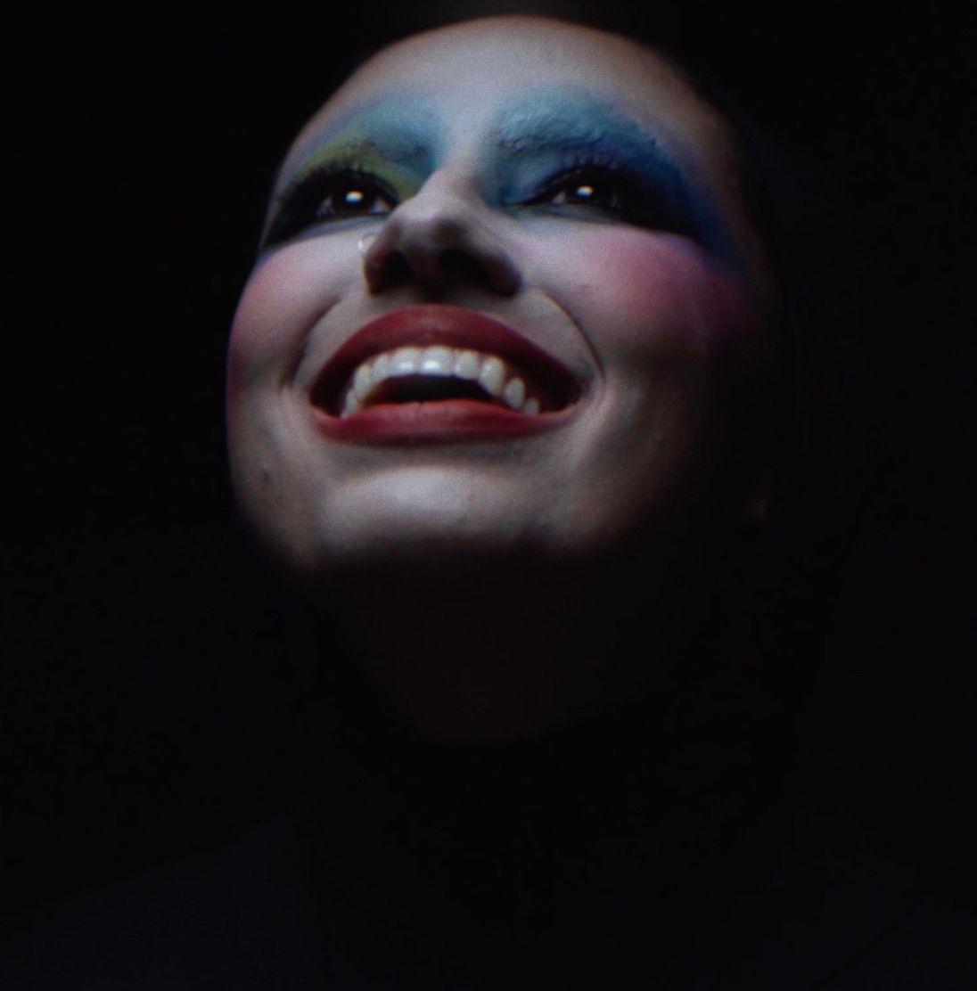 Portrait with dramatic lighting